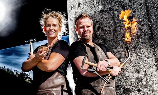 Sieraden met pure vormen