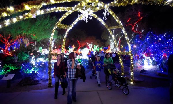 Magische feestdagen in Las Vegas