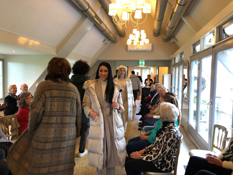 Luxury Event Landgoed Tespelduyn modeshow Blushing by Carmen en Haasnoot