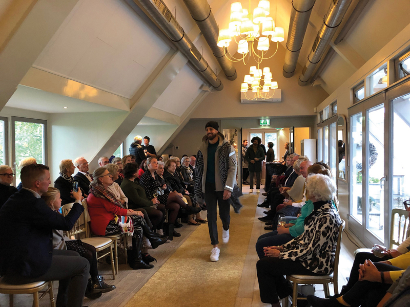 Luxury Event Landgoed Tespelduyn modeshow
